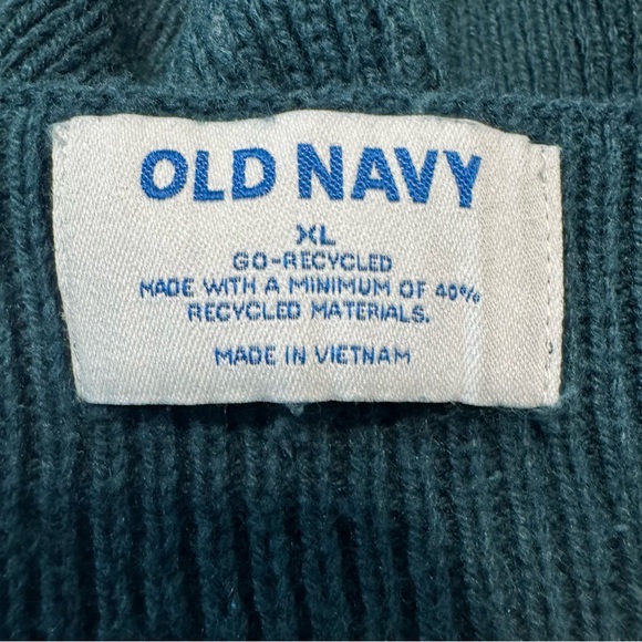 Old Navy Teal Sweater Tank XL - Picture 7 of 8